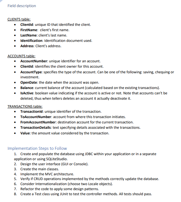 (BAMS) is a limited bank transaction monitoring software. This software will be