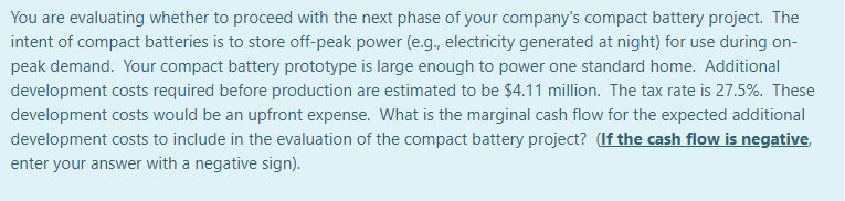  You are evaluating whether to proceed with the next phase of
