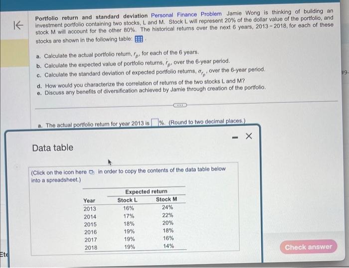 question 1) help me learn and understand problems 1-10 on A-E question