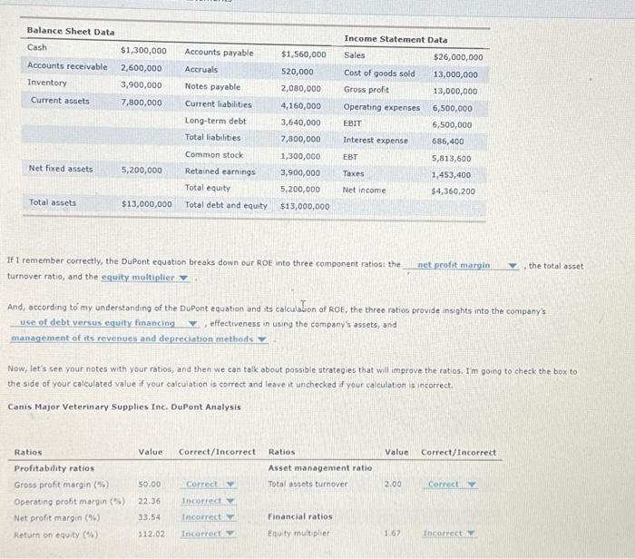 two parts or the last two pictures. The table and the Check