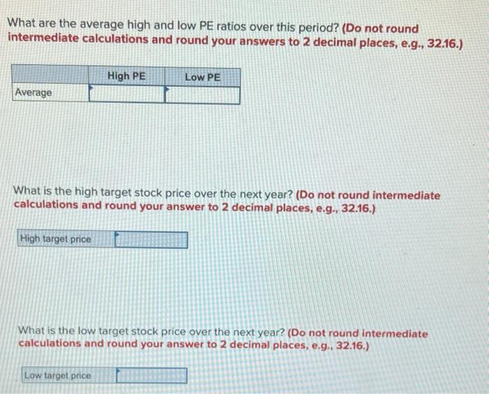 Valuation and PE (LO 2] If you look at stock prices over