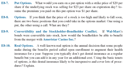 shares of stock. The stock that it may be converted into is