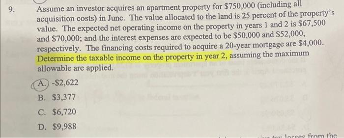  answer is A but i need help with knowing how to