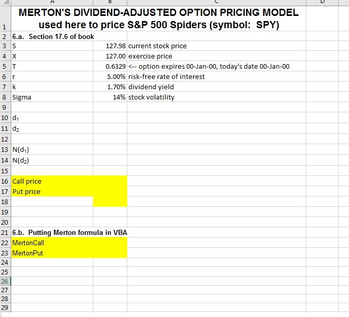 Chapter 17 discusses the Merton model. This is a variation on the