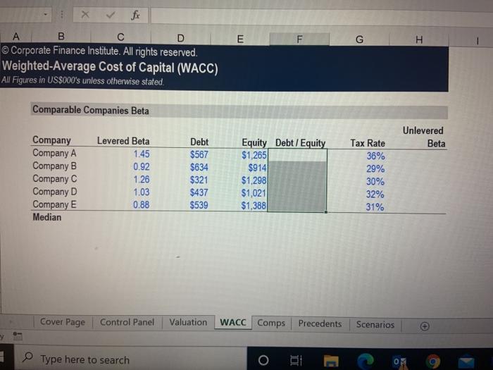 Case Study 2-B- Download Case Study 8, complete the financial model for