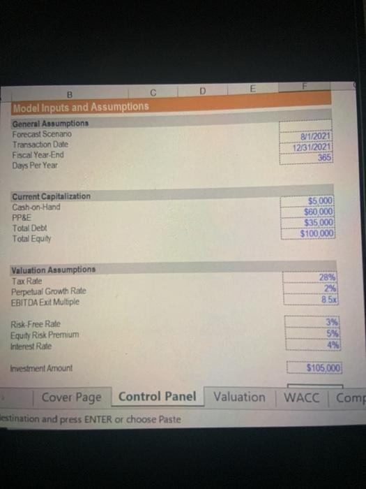 weighted average cost of capital (WACC) based on Company XYZ's current capitalization