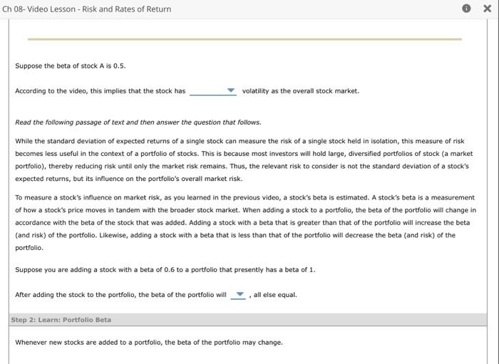 First drop down options are less,the same, more.Second is rise, fall. The