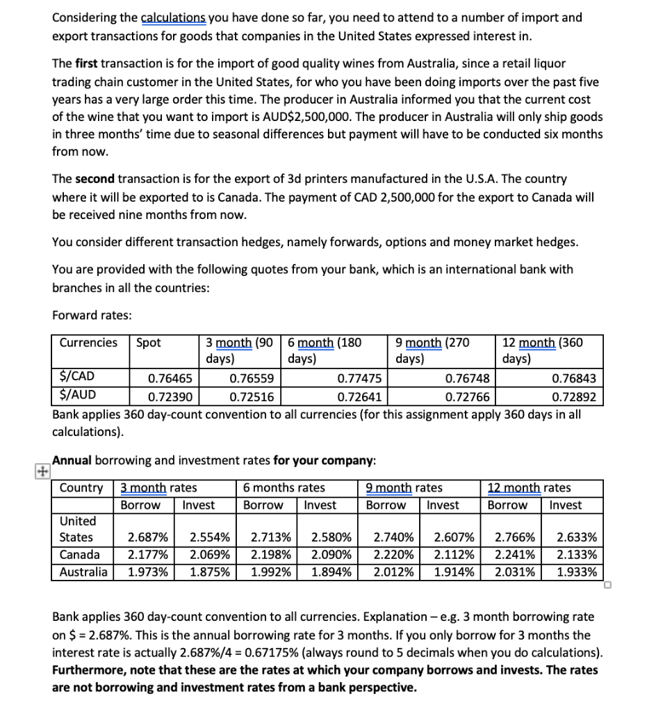 . Determine the option types that you will consider based on the