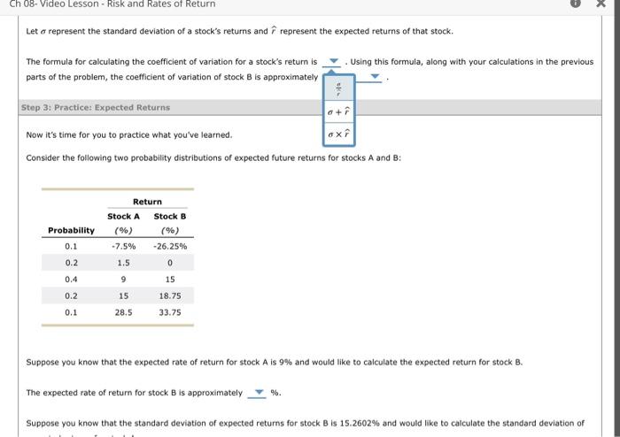that of a probability distribution, which outlines possible outcomes along with the