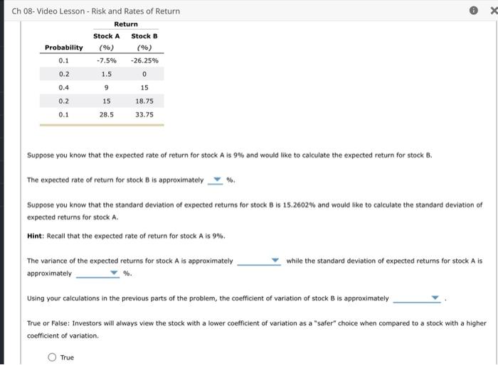 probability of that outcome occurring. Using such a distribution, you can then