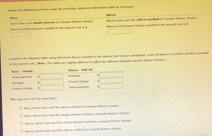 Interest and Add On Methods of Interest Computation Installment loans allow borrowers
