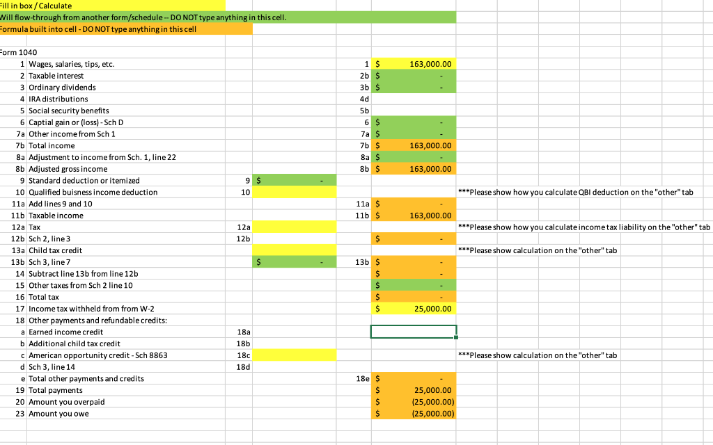 The goal of this assignment for you to 1.) determine the Taxpayers'