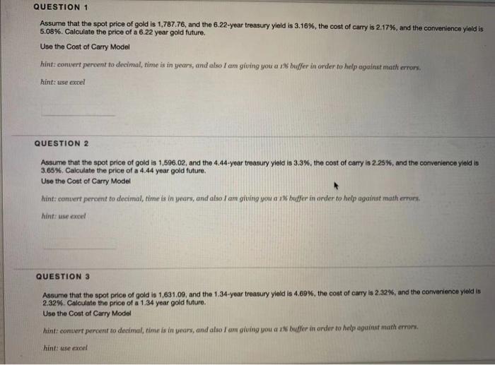 please solve it with specific steps thanks QUESTION 1 Assume that the