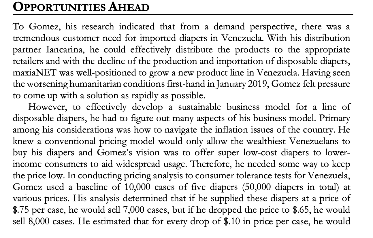 Question #2: Let's delve into the financial analysis. This is what I