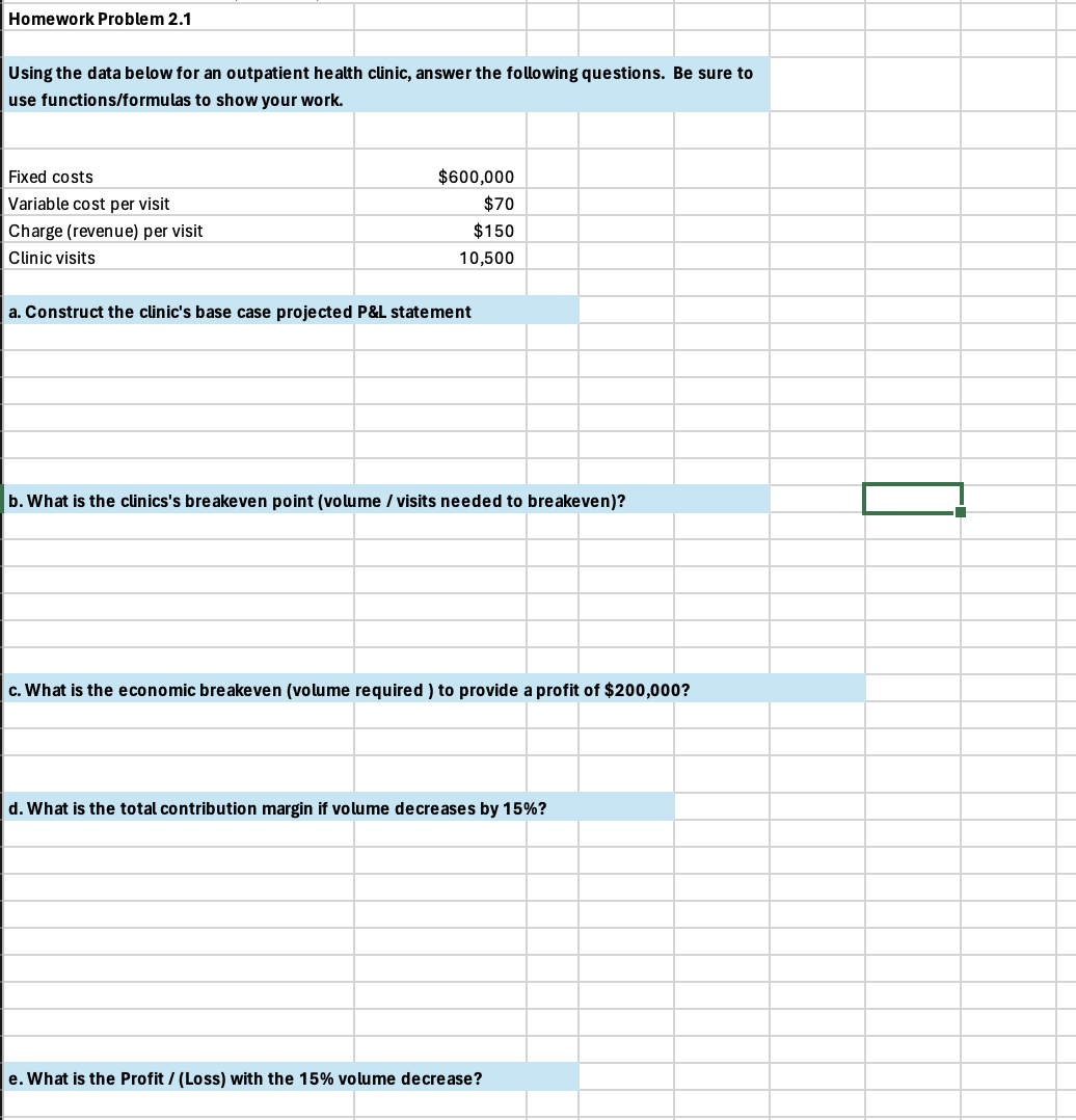  Show me the steps to solve :::Homework Problem 2.1 Using the