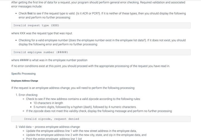 below Output Once you have calculated the necessary information, you should generate