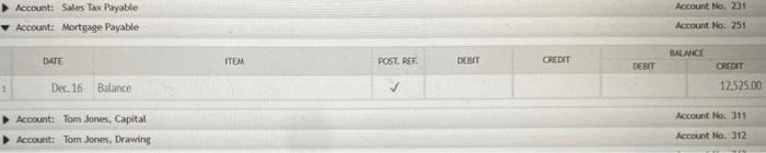 Account: Supplies Acownt Ho. 145 Account: Prepaid Insurance Account No, 161 Accoust: