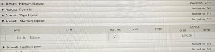 Aocoknt Ho. teri,t Acount 10.70 . 7 - Accountt Accounts Payable Account: