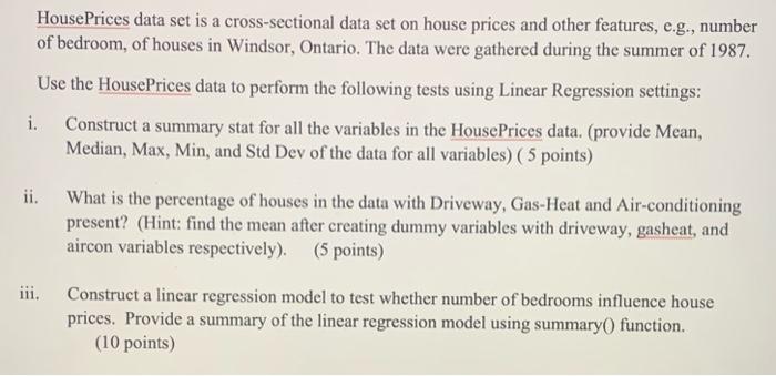 im using r script to solve the following questions & would love