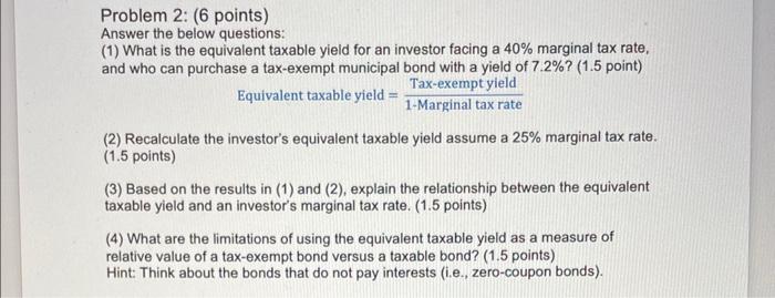  Problem 2: (6 points) Answer the below questions: (1) What is