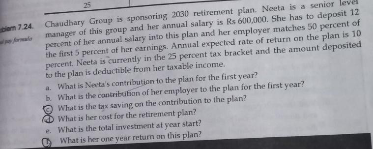 ONLY SOLVE C,D,F WITHOUT USING SHORTCUTS AND EXCEL PLEASE SOLVE USING FORMULA