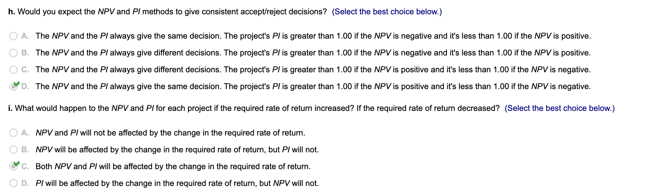 \% (Round to two decimal places.) Caledonia should project B because its