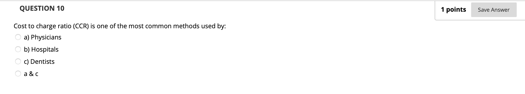 would be: Number of FTES Number of Bills Number of tests Square