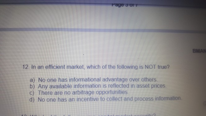 Which of the following is true about "double coincidence of wants"? a)