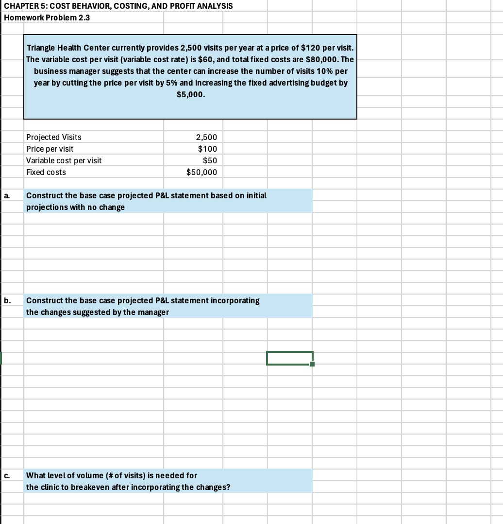  Show me the steps to solve ::CHAPTER 5: COST BEHAVIOR, COSTING,