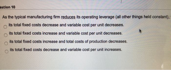 Can someone please help me answer this?? estion 10 As the typical