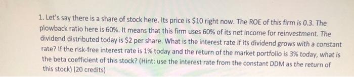  #1 Please answer question and show all work! Thanks!! 1. Let's