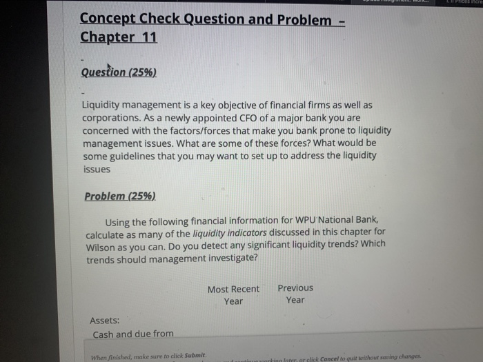  Please answer 2 Prices incre Concept Check Question and Problem -