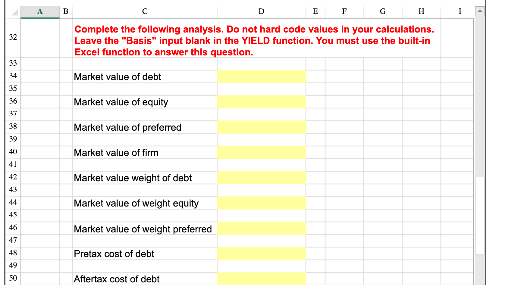 tax rate is 21 percent. Debt: 10,000 6.4 percent coupon bonds outstanding,