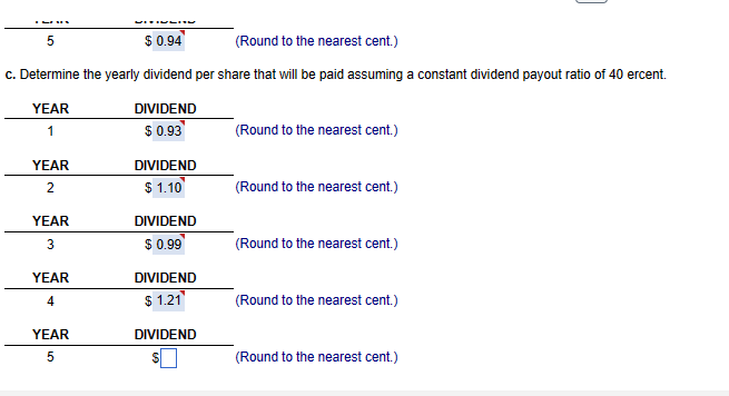 the following table: shares of common stock outstanding. As assistant to the