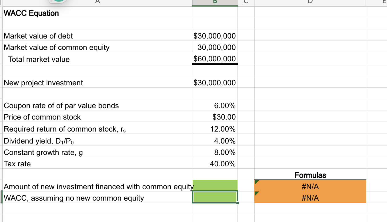 Excel Online Structured Activity: WACC Estimation is considered to be optimal.