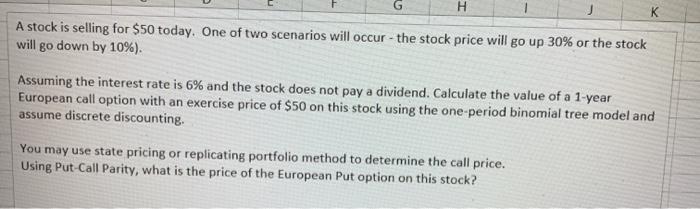  please answer in excel with formula text G H J A