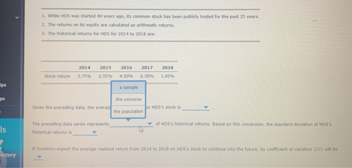 returns is often used to estimate future results. Analysts across companies use