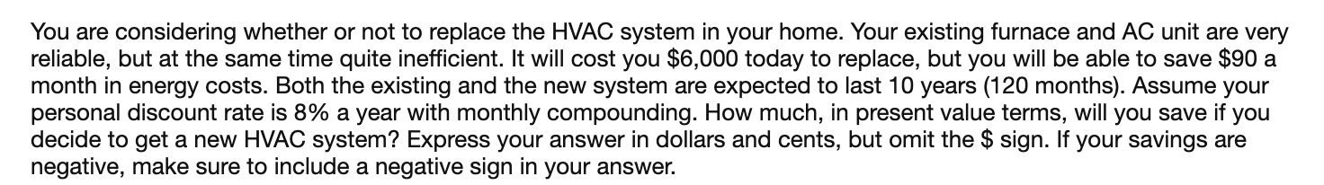  Please enter the calculator keystrokes you used for the solution to