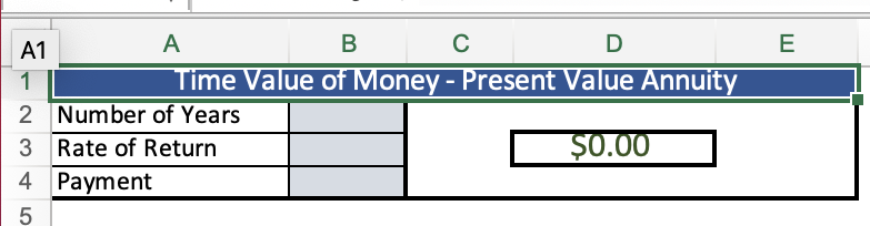 Money - Annual Compounding 2 3 4 5 6 7 $0 $0