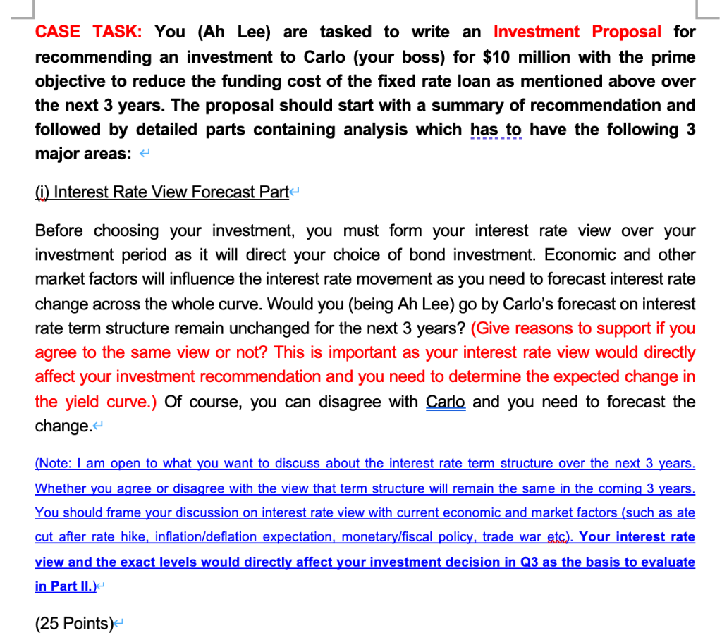 Lee's supervisor, Carlo, Chief Financial Officer, very happy. H - Ah Lee