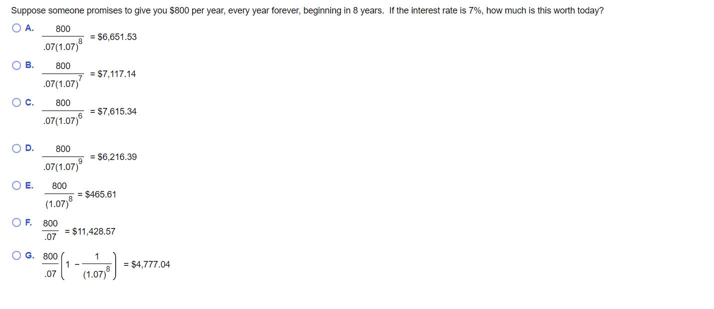 Q20 PLEASE ANSWER CORRECTLY AND PROMPTLY!! PLEASE SHOW ALL WORK!! Suppose someone