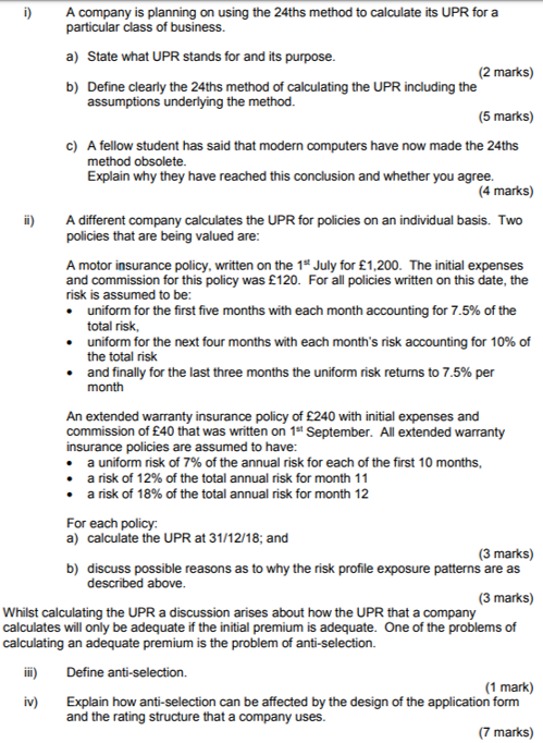 Answers needed for each part with step by step solution thanks