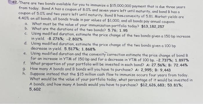 i need help with parts g and h not using excel. thanks!