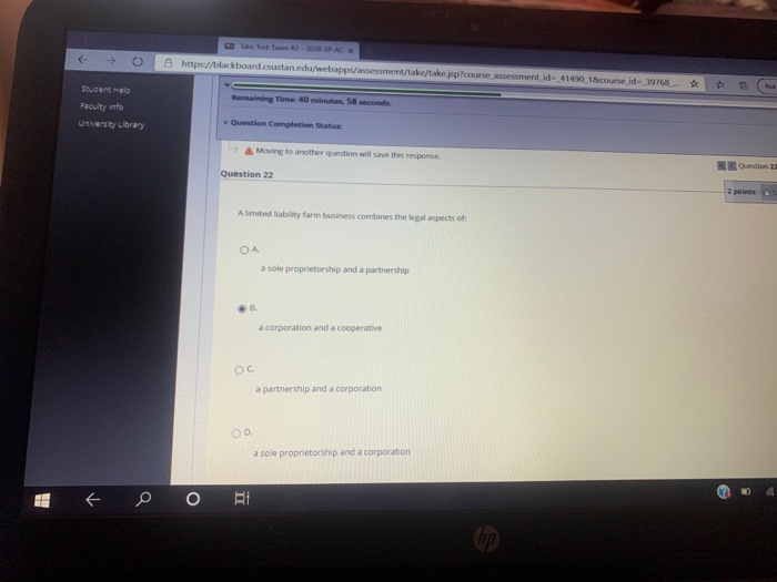 42 minutes. 29 seconds Helo no Question Completion Status y Library A