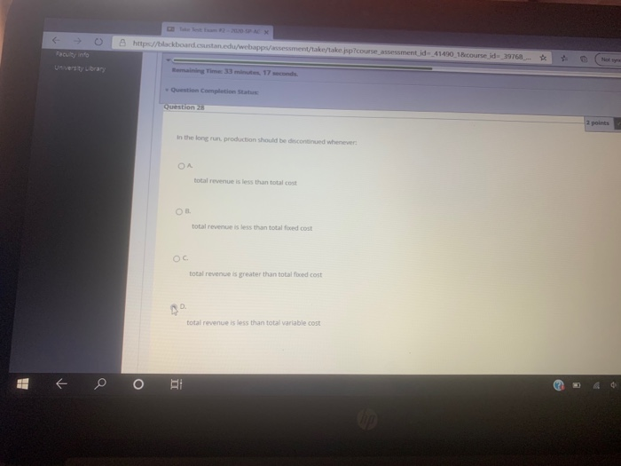 of a 2 points The combination of feed ingredients in a least