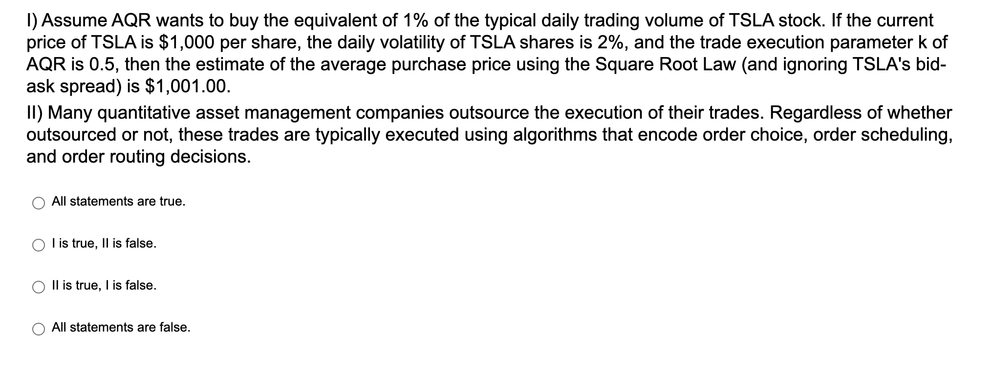 while choosing an optimal portfolio, two asset managers can choose different optimal