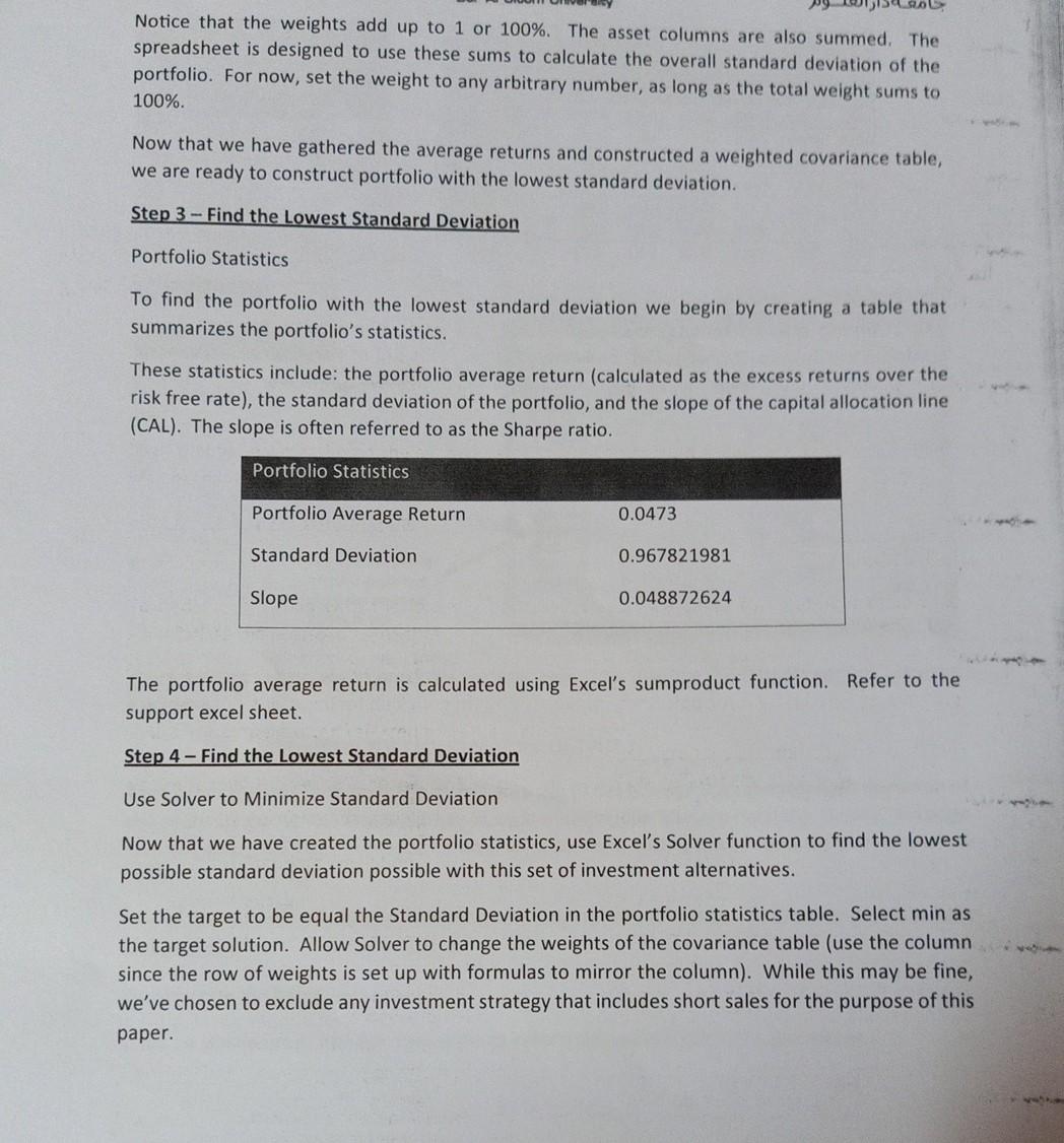 form, portfolio theory is about finding the balance between maximizing your return