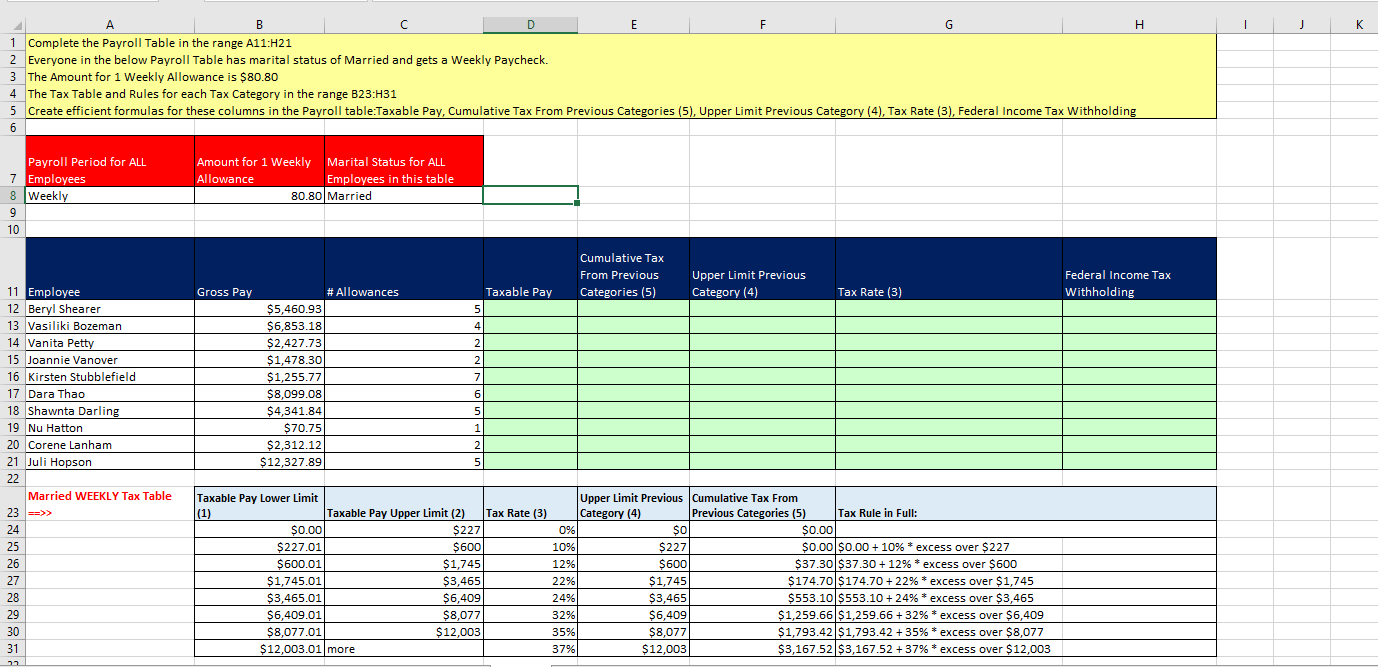  J B C D E F G H 1 Complete the
