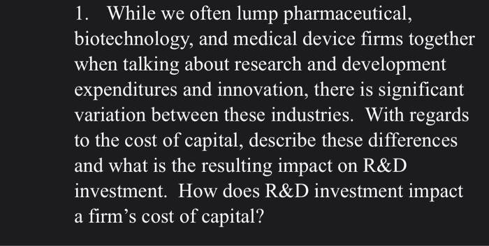 please explain in depth so i can understand 1. While we often