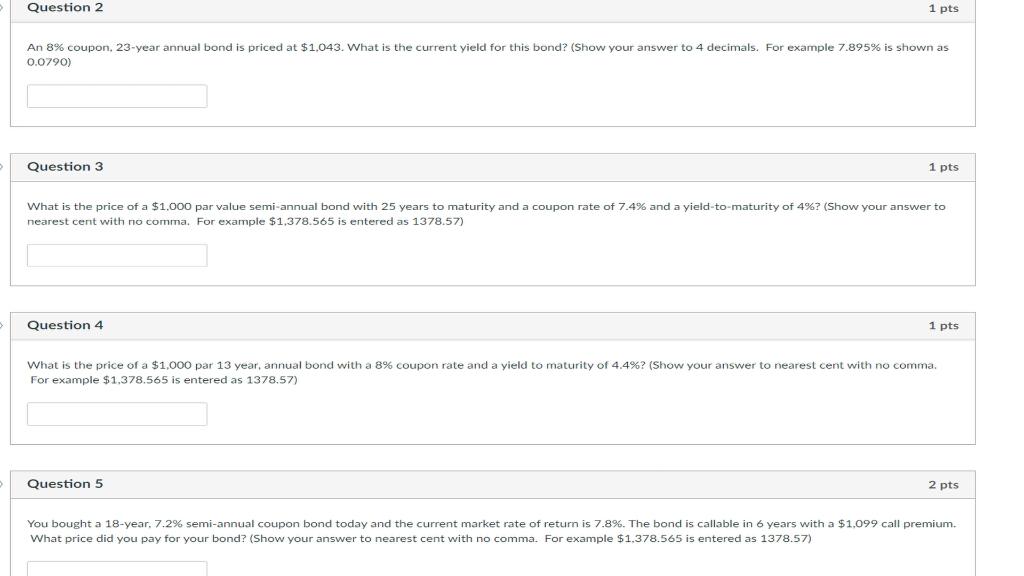  Will give multiple upvotes for all answers complete! Question 2 1